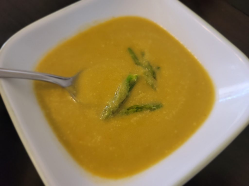 Asparagus Potato Soup (creamy)